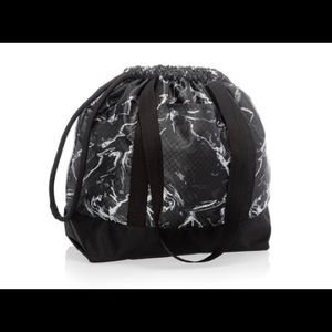 Thirty-One Cinch Utility Tote - Midnight Marble